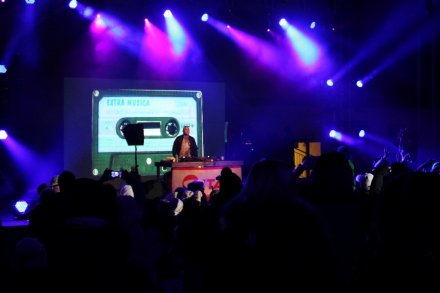 Sylwestrowa zabawa w amfiteatrze