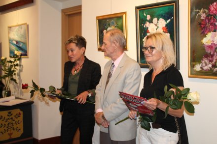 Finisaż wystawy malarstwa Jerzego Macieja Klimczaka