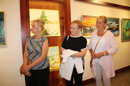 Finisaż wystawy malarstwa Jerzego Macieja Klimczaka