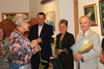 Finisaż wystawy malarstwa Jerzego Macieja Klimczaka