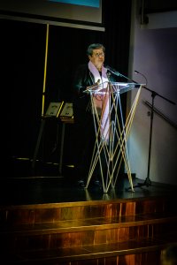 Danuta Szczypka podczas prezentacji