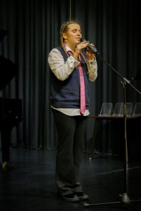 Liliana Arsenicz w trakcie występu