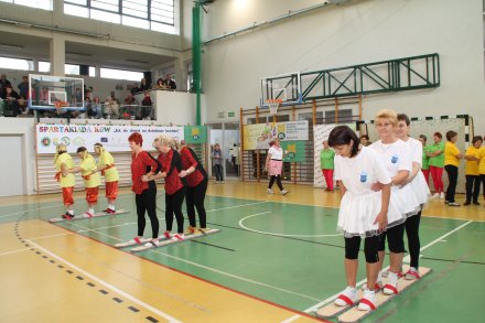 Wyścig na nartach - jedna z konkurencji