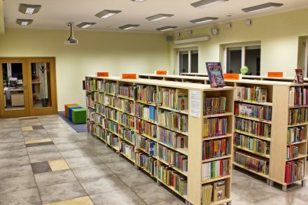  Wnętrze Biblioteki w Wiśle