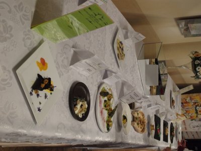 Potrawy przygotowane przez uczestników konkursu