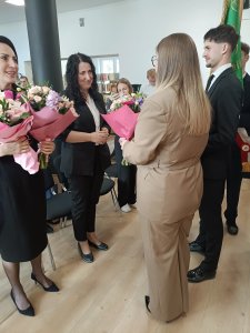 Pożegnanie maturzystów