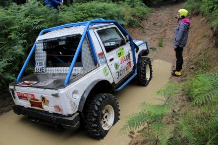 Rywalizacja na trasie rajdu