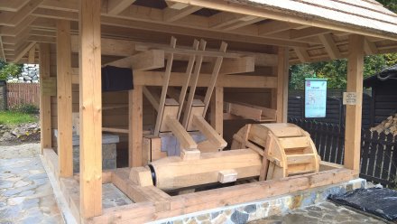 Folusz przy Muzeum Beskidzkim