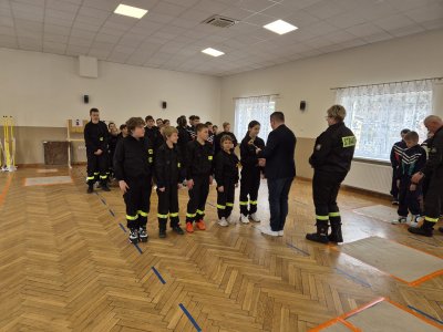 I Halowe Zawody Młodzieżowych Drużyn Pożarniczych
