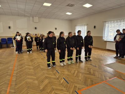 I Halowe Zawody Młodzieżowych Drużyn Pożarniczych