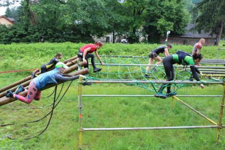 Rywalizacja na trasie Barbarian Race