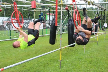 Rywalizacja na trasie Barbarian Race