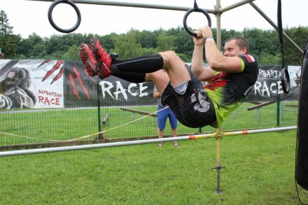 Rywalizacja na trasie Barbarian Race