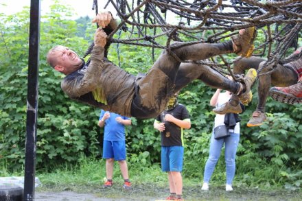 Rywalizacja na trasie Barbarian Race