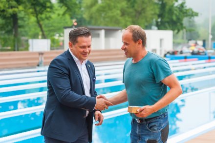 Otwarcie Basenów Wisła