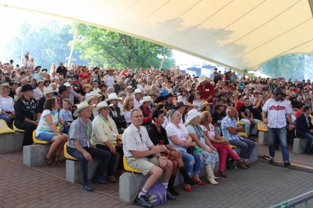 Publiczność w amfiteatrze