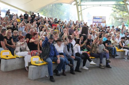 Publiczność w amfiteatrze