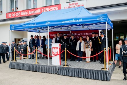 100-lecie Ochotniczej Straży Pożarnej w Wiśle-Jaworniku