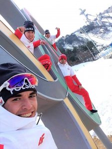 Dwuboiści w PyeongChang - fot. PZN