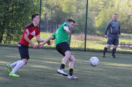 Fragment meczu Czarne Nadleśnictwo - Lisy FC