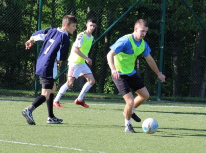 Fragment meczu Łabajów Young - Knaga Bambo FC