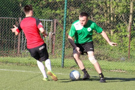 Fragment meczu Czarne Nadleśnictwo - Lisy FC