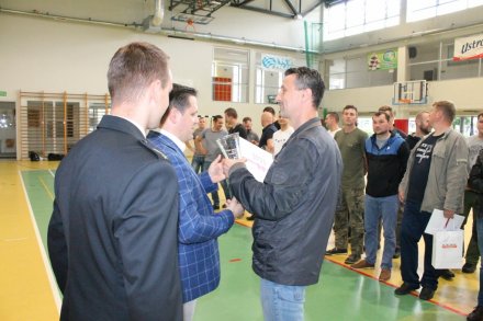 Wręczenie pucharów i upominków