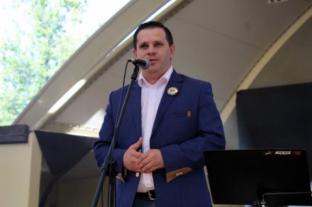 Burmistrz Tomasz Bujok