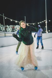 Bal na Sto Par na lodowisku