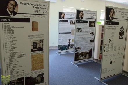 Zdjęcie wystawy o Zofii Kossak