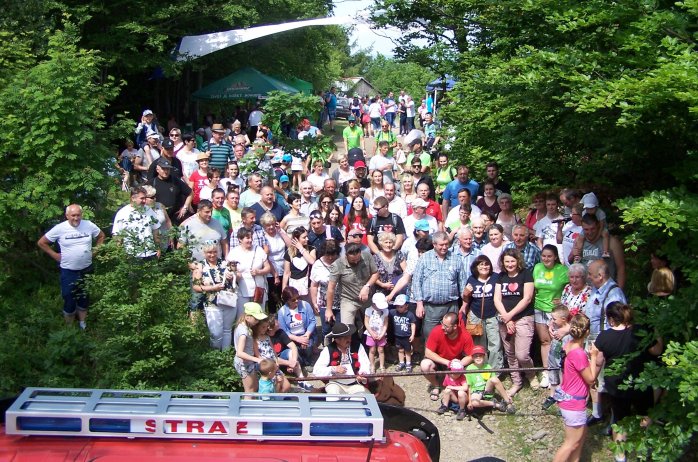 Uczestnicy spotkania Cieślarów