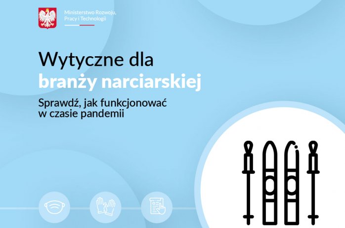 Grafika wytyczne stoki narciarskie