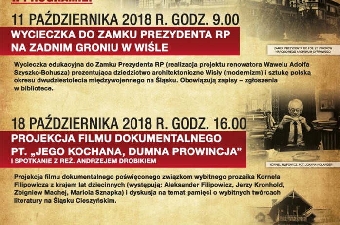 Plakat promujący projekt