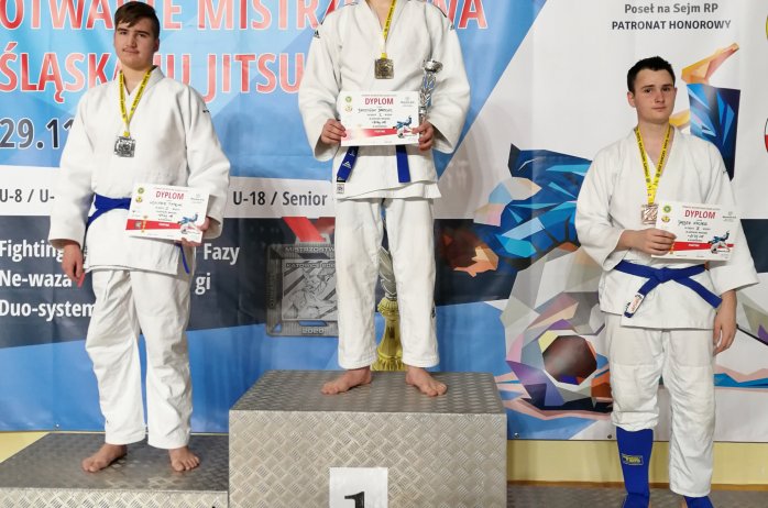 Bartosz Baczyński zawodnik klubu UKS Centrum Wisła