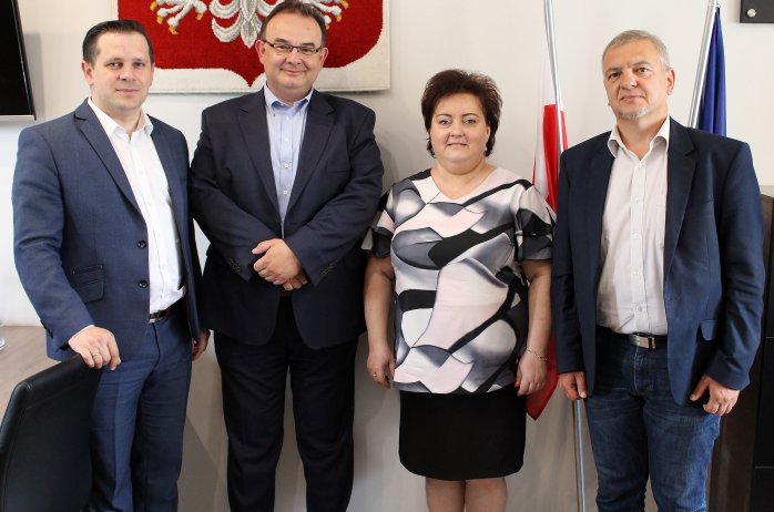 Burmistrzowie Wisły i Ustronia z prezesem i wiceprezenem Kolei Śląskich