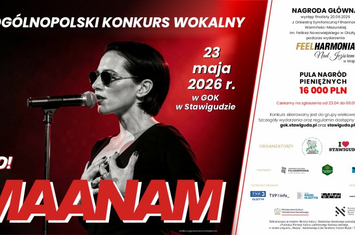 Plakat dotyczący konkursu