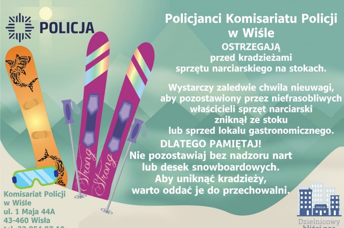 Ulotka policji