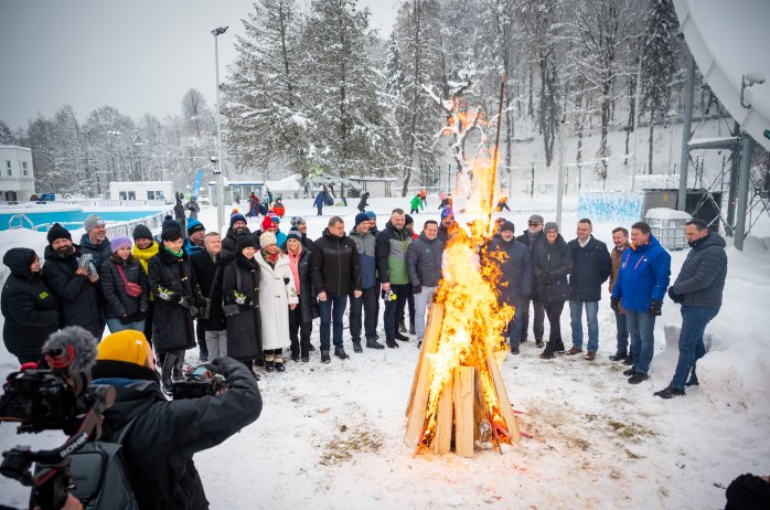 Uroczyste rozpalenie ogniska
