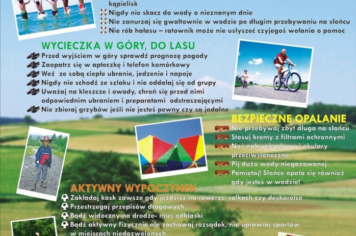 Plakat promujący akcję