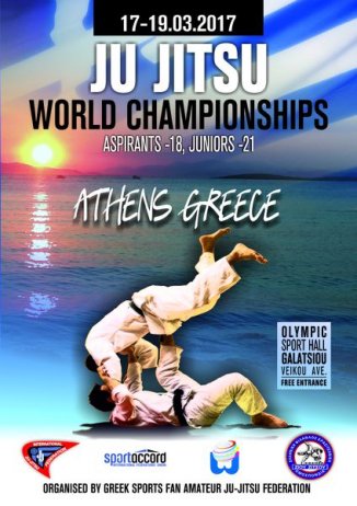 Plakat promujący Mistrzostwa Świata w Grecji