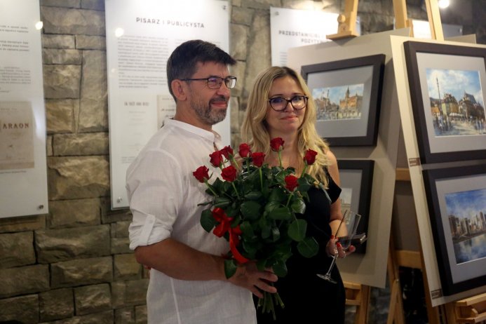 Wernisaż wystawy prac Jakuba Gniadzika
