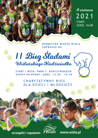 Plakat biegu