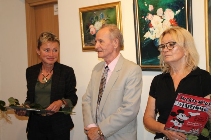 Finisaż wystawy malarstwa Jerzego Macieja Klimczaka