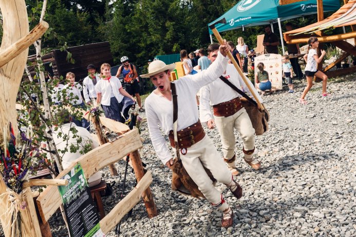 Fragment napadu zbójnickiego/fot. Wojciech Wysłych