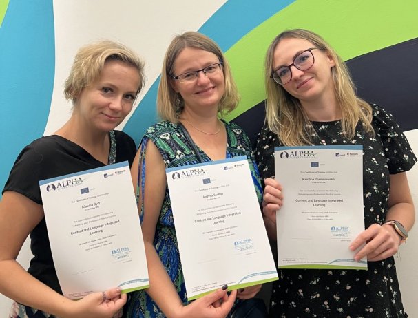 kurs CLIL w ramach programu Erasmus+