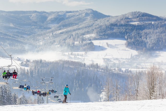 Stok narciarski - fot. Wiślański Skipass