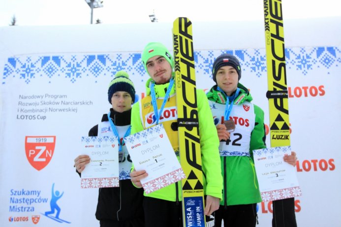Artur Kukuła na najwyższym stopniu podium