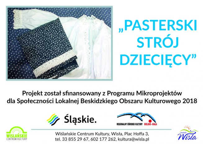 Pasterski strój dziewczęcy