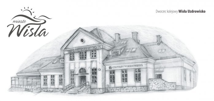 Budynek dworca kolejowego Wisła Uzdrowisko