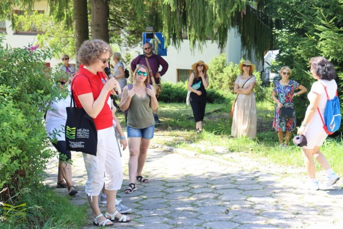 Zdjęcie ze spaceru śladami prozy Jerzego Pilcha